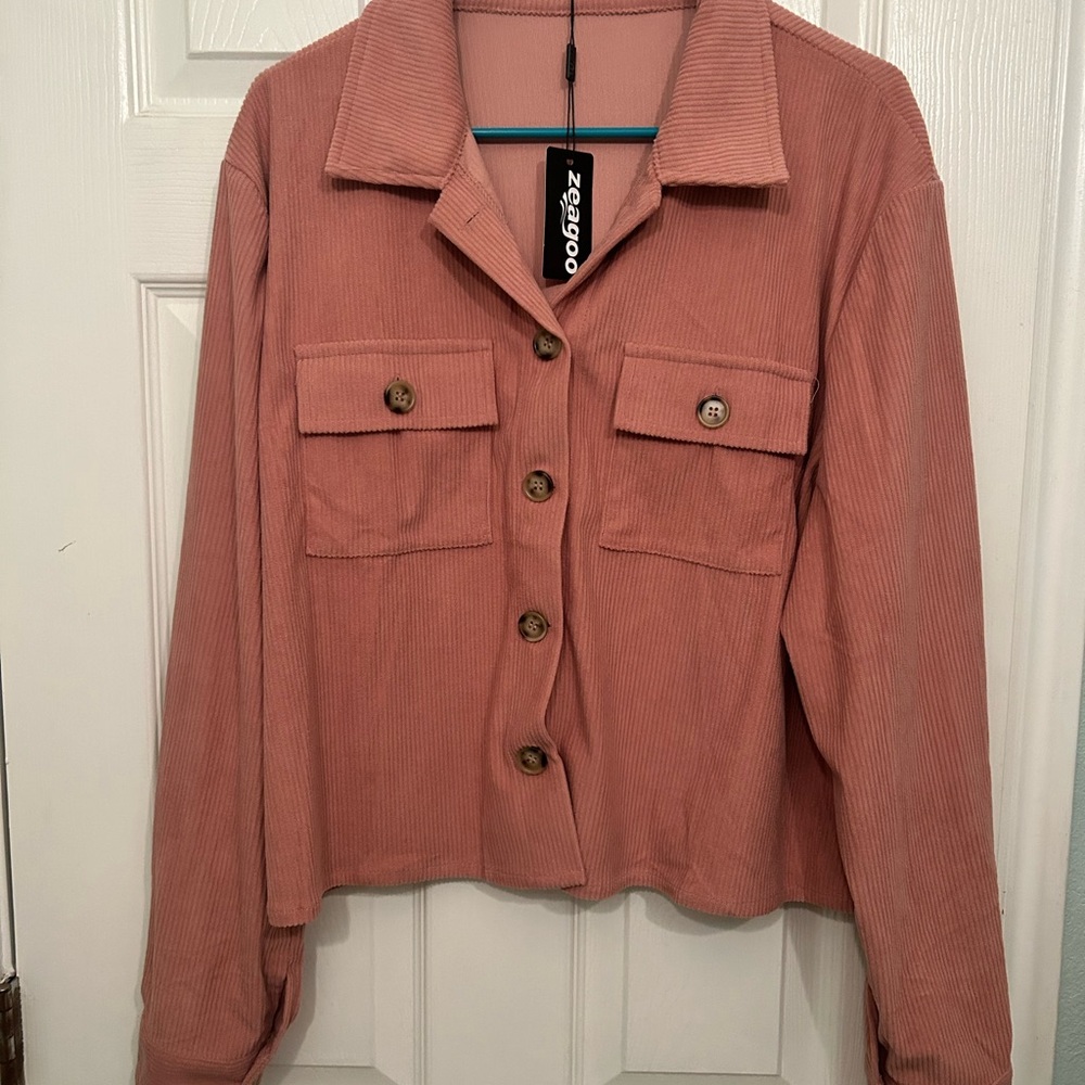 Zeagoo Women's Rose Utility Jacket